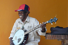Uncle Lloyd with Banjo