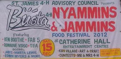Jamaica's Nyammins & Jammins Food Festival 