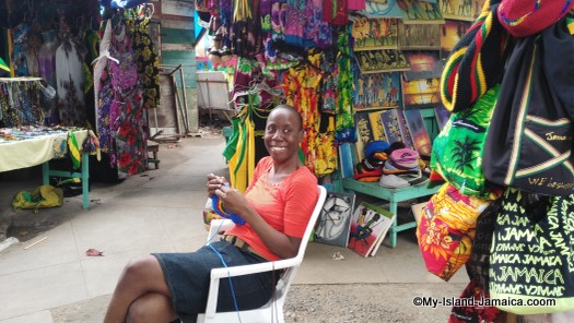 Ocho Rios craft market, St. Ann