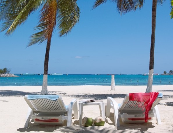 Ocho Rios Bay Beach - Lounge Chairs | (Photo: Facebook)