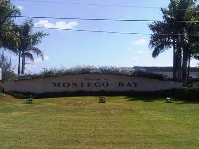 The Montego Bay Welcome Sign - at Freeport