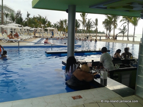 The Pool And Swim Up Bar