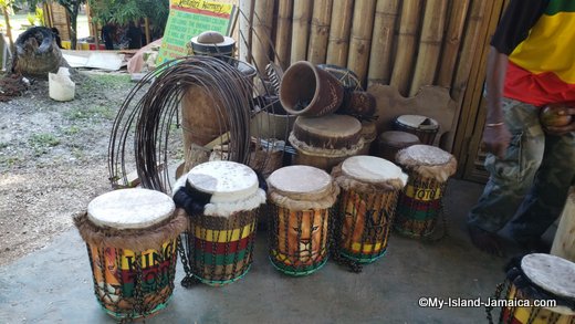 Drums at the Rastafari Village
