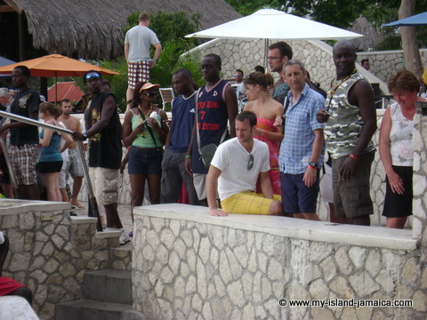 Rick's Cafe Negril- Wacthing Cliff Jumping