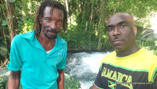 roaring river Jamaica - Robert and wellesley