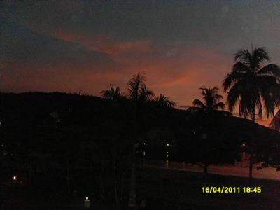 view from our balcony 