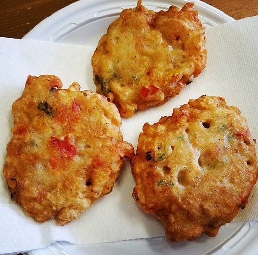 Jamaican Snacks | Saltfish Fritters (Flittaz)