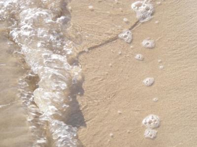 Sand and water