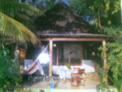 View of the smallest bungalow at  Sea Grape Bungalows in Negril