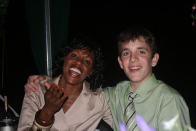 That's Sonia with my brother, Matt