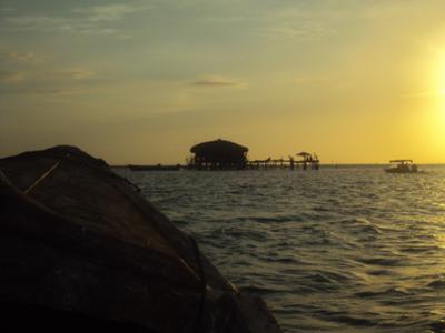 Sunset at the Pelican Bar