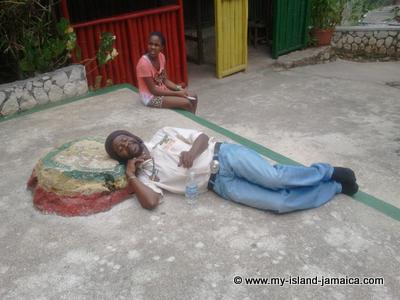 Cold ground was my bed last night And rock was my pillow too... 9 mile tour, with our guide Benjamin