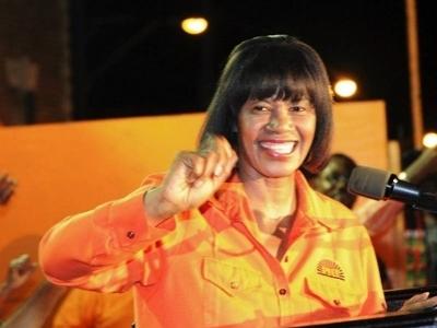 Portia Simpson Miller -Jamaica's PNP Leader<br><font size=1>Soure: Go Jamaica</font>