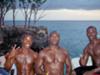 Cliff Jumpers in Negril, Jamaica 