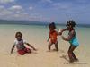 Kids Playing In Sand At Dead End Beach