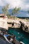 Cliff Jumping at Rick's Cafe