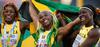 Jamaican 100m Winning Team at Oregon 2022 World Championship