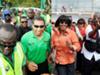 Portia Simpson and Andrew Holness