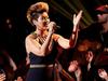 Jamaica's Tessanne Chin performing on NBC's The Voice