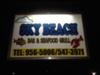 Sky Beach Bar & Grill Sign