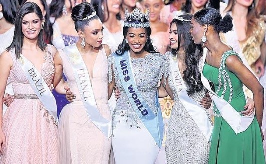 Toni Ann Singh Miss Jamaica | The Top 5 from Brazil, France, Jamaica, India and Nigeria (Photo: Instagram)