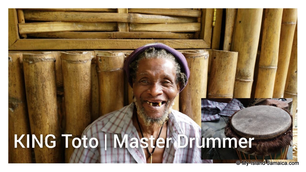 jamaican drummer drum maker