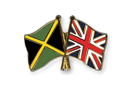 Jamaican flag being raised on Independence Day 1962