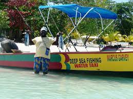 Shoreline fishing in Jamaica
