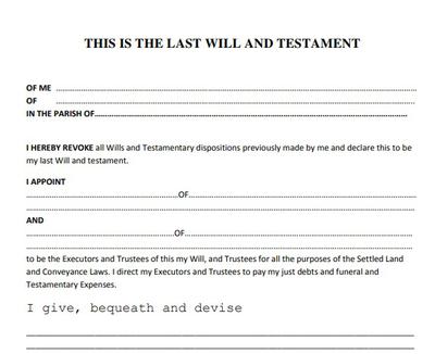 Is my US will valid for property in Jamaica?