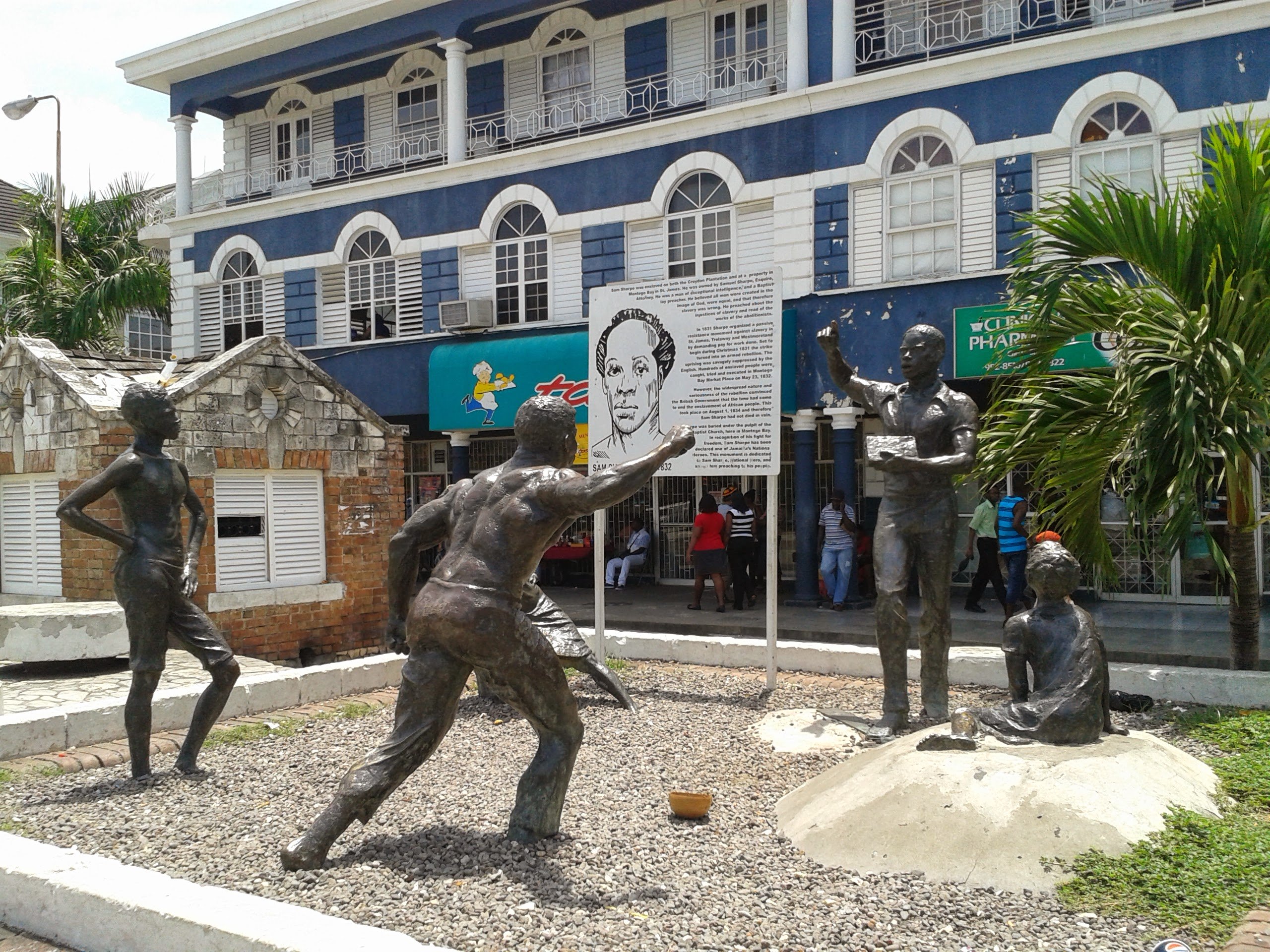 jamaica_history_timeline_sam_sharpe_square_montego_bay