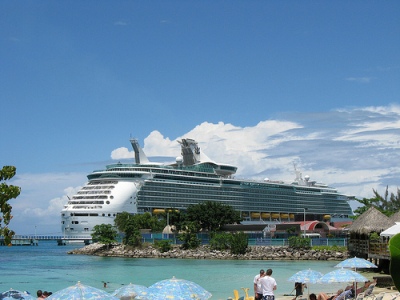 cruise ship in jamaica