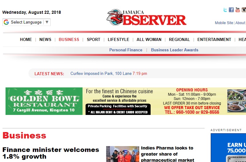 Best Jamaican Newspapers The Top Newspapers in Jamaica