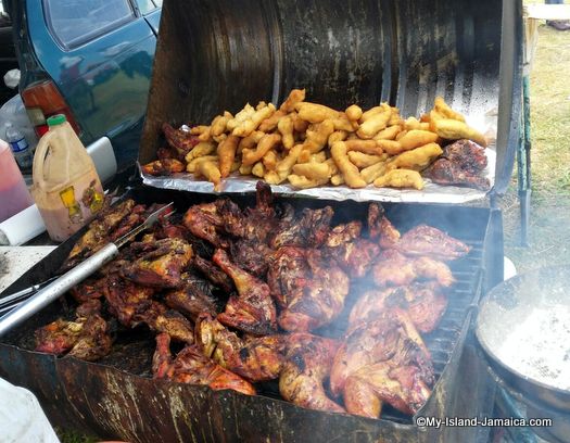 Jamaican Jerk Chicken and Fesival