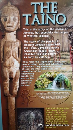 the tainos in jamaica