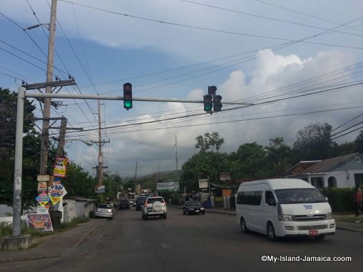 driving around jamaica as a tourist