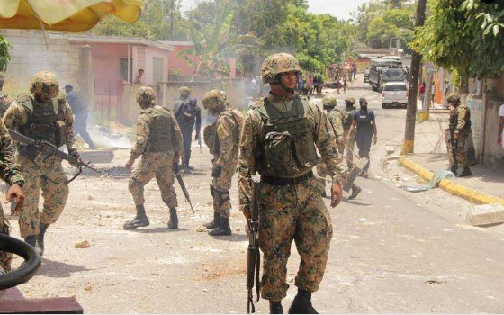 What Is ZOSO Jamaica? | Soldier Working In Western Jamaica ( Photo:jamaicaobserver.com)